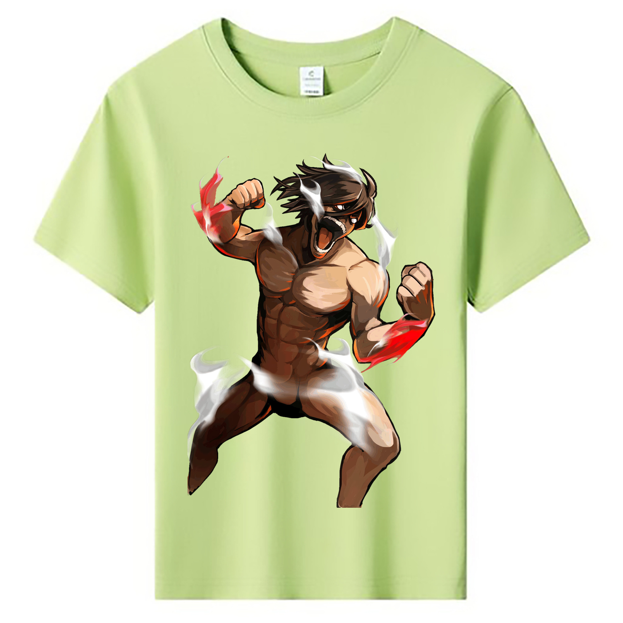 （画像用） 進撃の巨人 Attack on Titan 綿100％キッズTシャツ（フロントプリント）